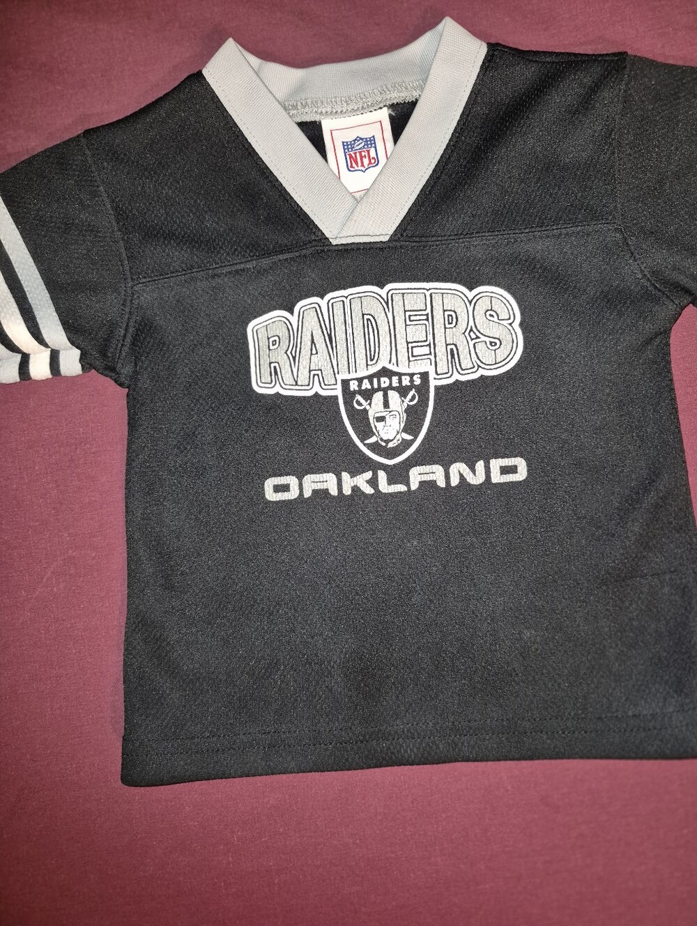 NFL Raiders Shirt/Jersey 12 mos - Picture 4 of 5